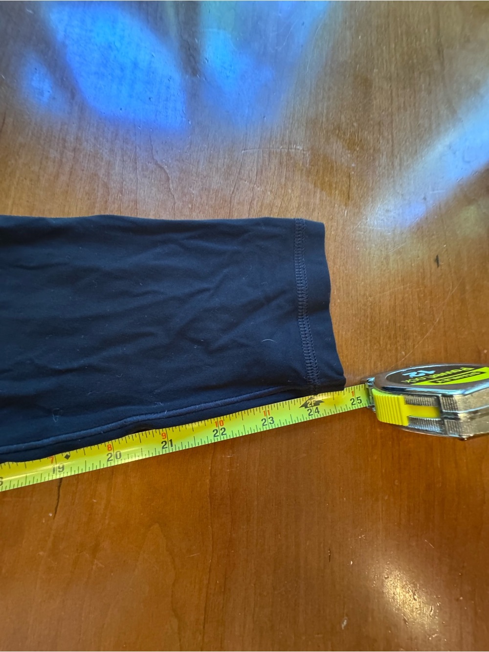 Aerie Offline Real Me Black Leggings crossover Waist Sz M - Picture 14 of 14
